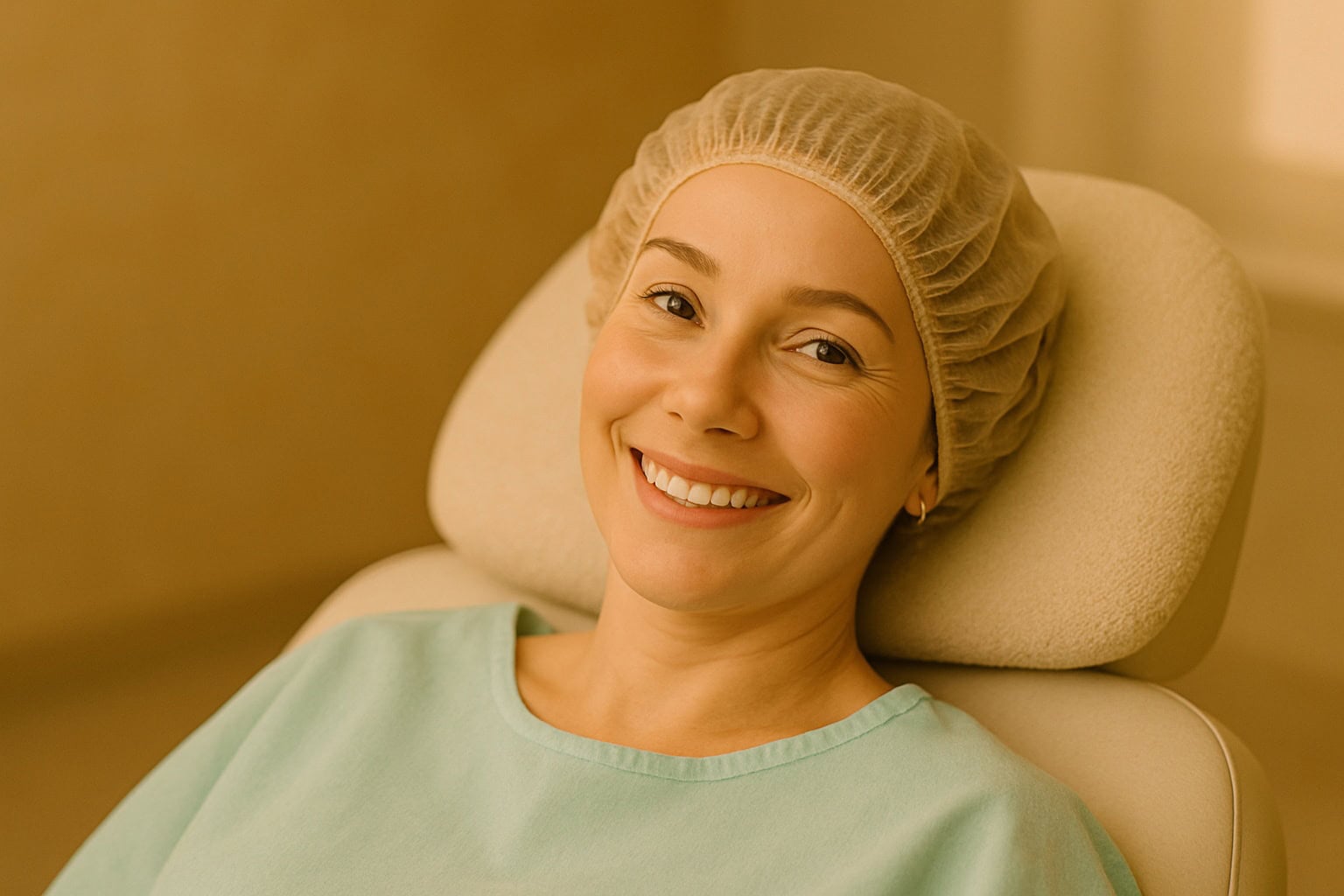 Necklift Düsseldorf vor der Behandlung