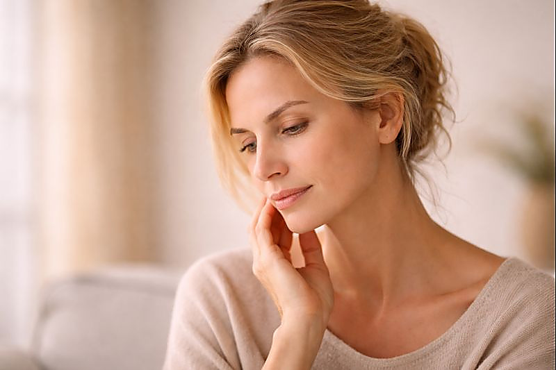 Grenze von Hyaluron im Mittelgesicht – natürliche Veränderung ohne OP